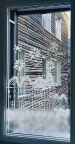 Weihnachtliches Fensterbild Weihnachtliches Fensterbild