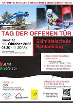 Tag der offenen Tür der Ski Mittelschule am 11.10.2025 © Skimittelschule Schladming Tag der offenen Tür der Ski Mittelschule am 11.10.2025