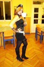 Lady in black
