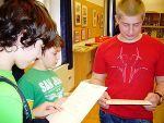 lesen der Brailleschrift