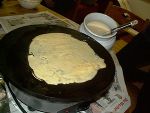 Herstellung eines Crepes