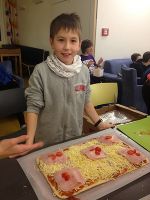 Pizza Kreation a la Alex!