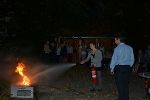 Brandschutzübung im Freien