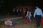 Brandschutzübung im Freien