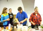 bei der Arbeit