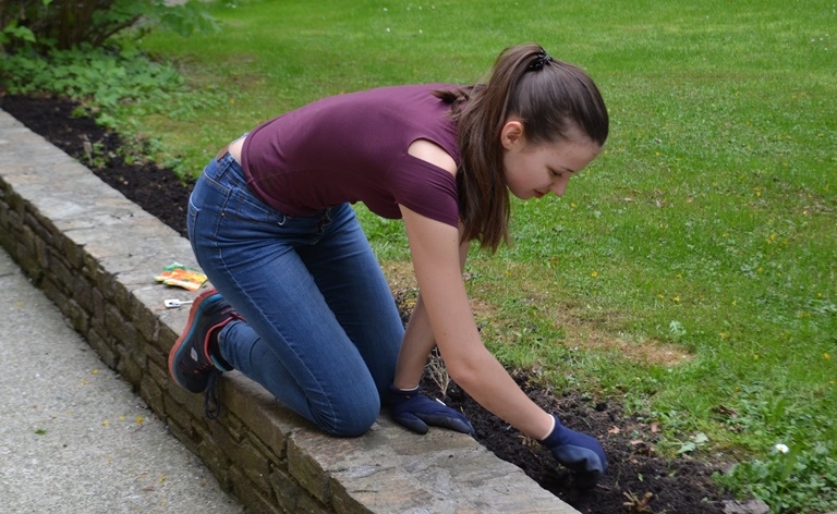 Gartenarbeit