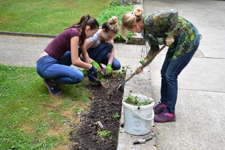 Gartenarbeit