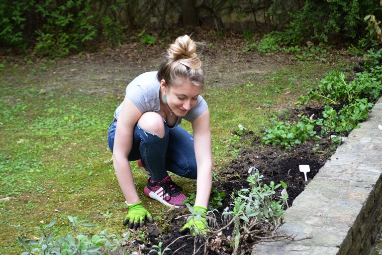 Gartenarbeit