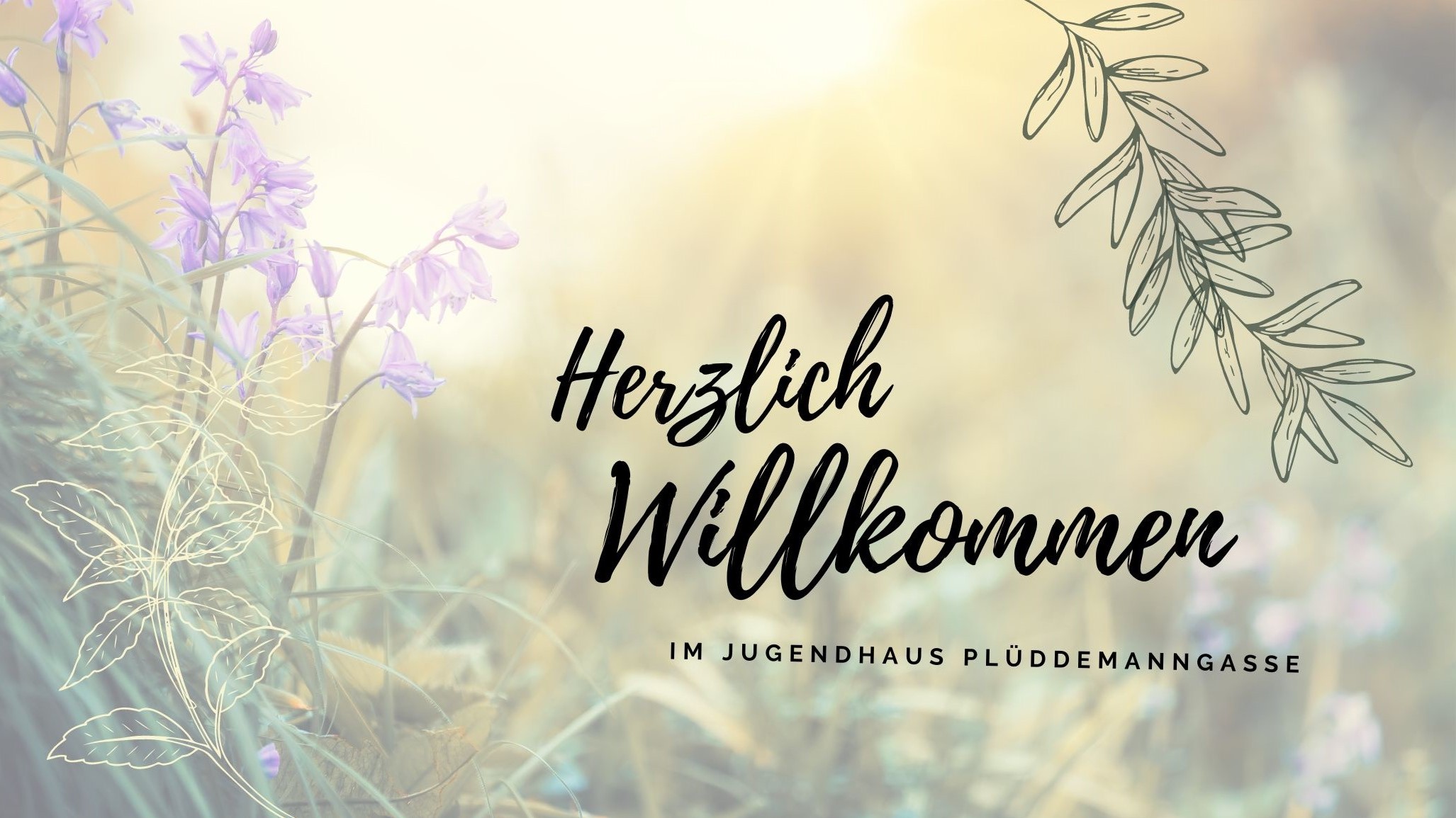 Das Team des Jugendhaus Plüddemanngasse heißt Sie Herzlich Willkommen ;)