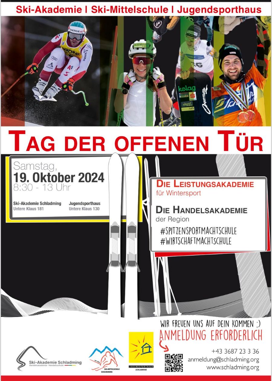 Flyer vom Tag der offenen Tür 2024 Flyer vom Tag der offenen Tür 2024