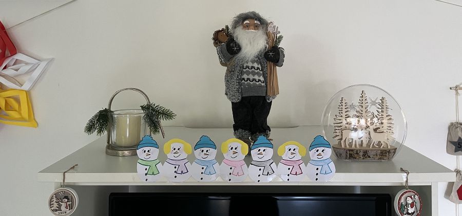 Schneemänner und weihnachtliche Deko Schneemänner und weihnachtliche Deko