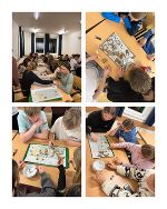weitere Bilder vom Verzieren der Weihnachtskekse